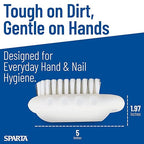 SPARTA 5 Inch Hand and Nail Brush - Image 5