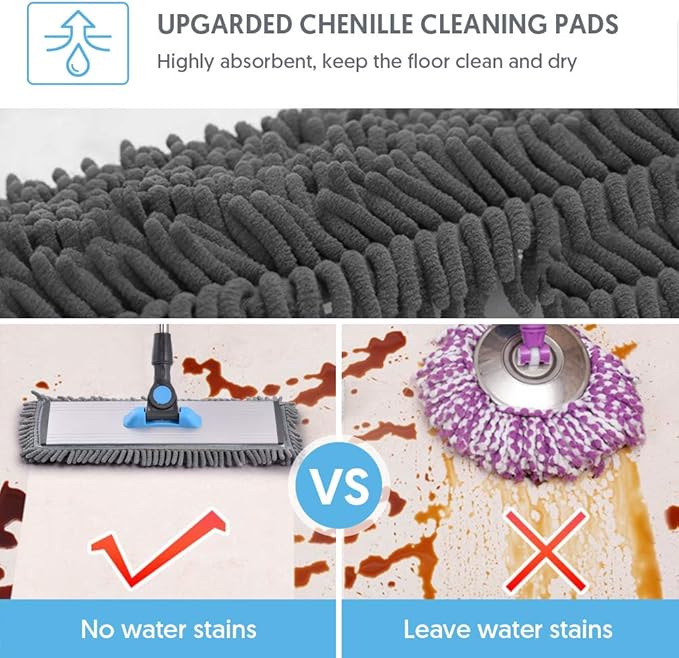 MANGOTIME Microfiber Dust Mop for Hardwood Floors - Image 3