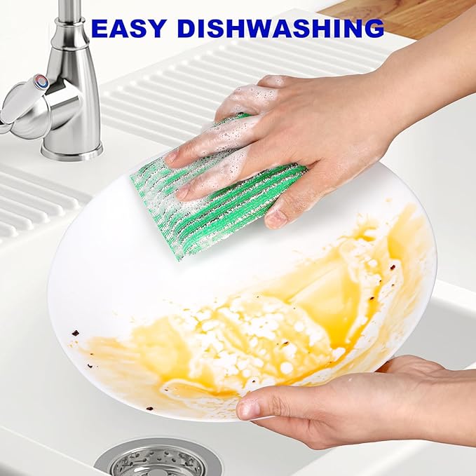 Premium 12-Pad Sponges Kitchen - Image 4