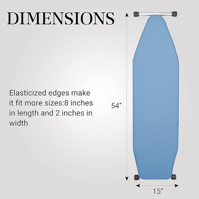 Ironing Board Cover and Pad | 100% Cotton Cover - Image 7