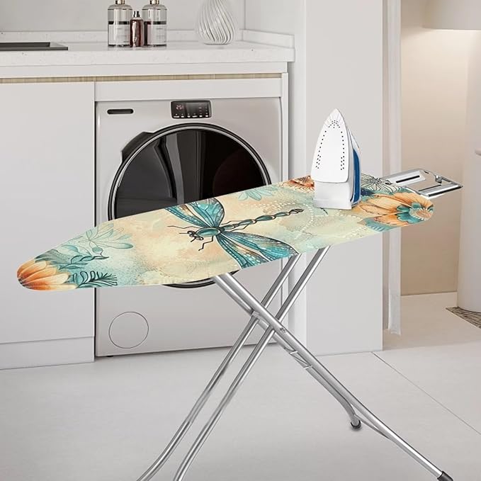 Mandala Flower Dragonfly Ironing Board Cover and Pad 15 X 54 Thick Padding - Image 2