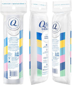 Q-tips Beauty Luxe Cotton Rounds 80 Count 2-Pack – Hypoallergenic Makeup - Image 2