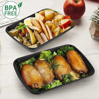 50-Pack Meal Prep Containers, 26 OZ Microwavable Reusable Food Containers - Image 8