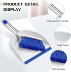 NACENA Mini Broom and Dustpan Set, Small Dust Pan and Brush Set - Image 5