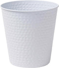 happimess HPM1110D Axel Modern Minimalist Hammered Steel 2-Gallon Wastebasket by Happimess
