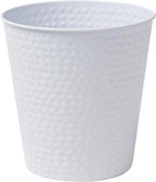 happimess HPM1110D Axel Modern Minimalist Hammered Steel 2-Gallon Wastebasket by Happimess