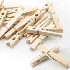 Bivethoi 2.9 Inch Clothes Pins, Wooden Clothespins - Image 7