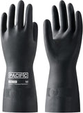 PACIFIC PPE Chemical Resistant Gloves, Heavy Duty Industrial Rubber Gloves by PACIFICPPE