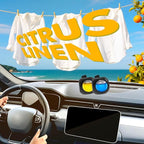 Car Air Freshener Vent Clips, 12 Pack, 6 Linen, 6 Citrus, Provides Long-Lasting - Image 5