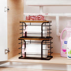 2 Pack Storage Stackable Kitchen Laundry Pantry Organizers, Wall Mount Trash - Image 7