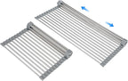 Large Expandable Roll Up Dish Drying Rack, Heat-Resistant Dish Drainer by ARAINY