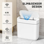Motion Sensor Small Trash Can for Bathroom, 3.5 Gallon Automatic Touchless - Image 3