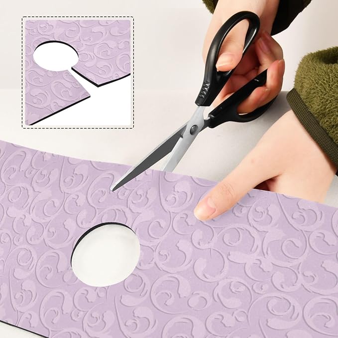 Kitchen Sink Splash Guard 2 PCS 14.7 Inch Sink Faucet Mat Splash Guard - Image 5
