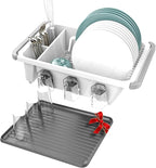 Dish drying rack expandable over the sink, in the sink and - Image 6
