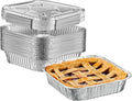GUSTO [25 Sets 8-Inch Square Foil Pans by GUSTO
