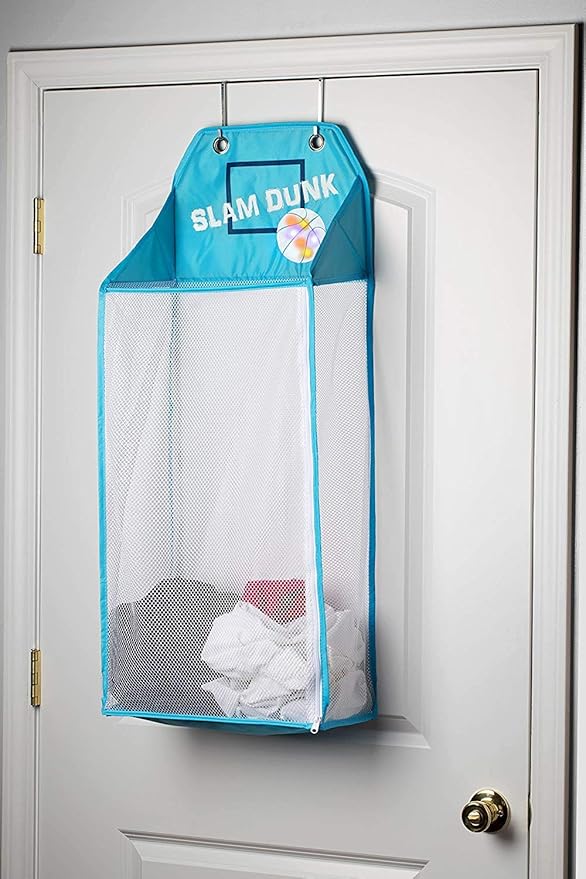 Store & Score Over The Door Hanging Kids Fun LED Basketball Light-Up - Image 2