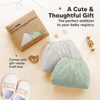 2-Pack Waterproof Changing Pad Covers Boy, Girl – 32x16 Soft Cotton Baby - Image 9