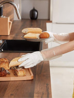 LANON Protection wahoo PVC Dishwashing Cleaning Gloves, Reusable Unlined - Image 3