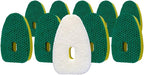 Smilyeez Green Dotted Heavy Duty Scrubbing Sponge Refill by Smilyeez