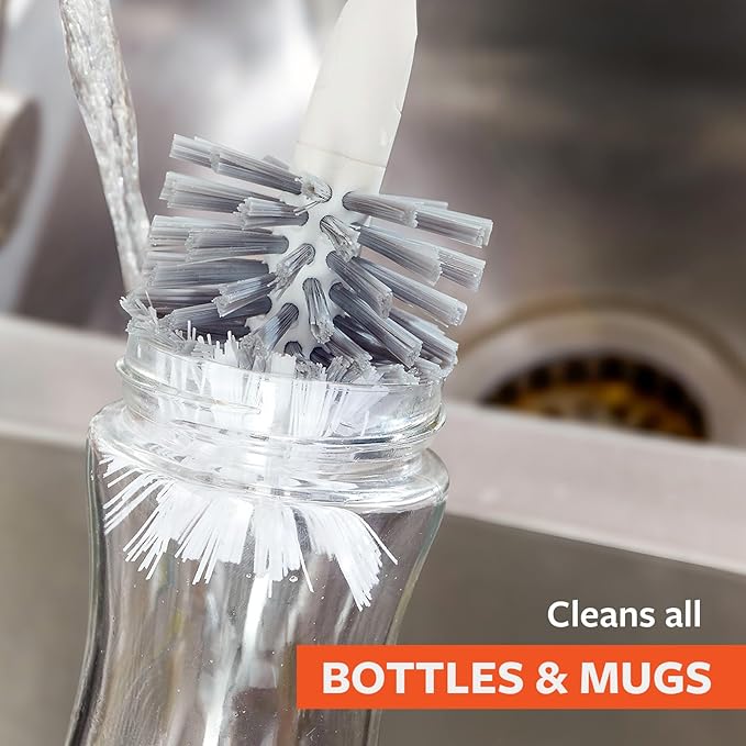 Full Circle Clean Reach Bottle Brush Refill – Replaceable Heads - Image 2