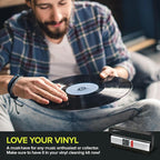 Side A Vinyl Record Brush with Soft Carbon Fibre Bristles, Anti-Static - Image 7