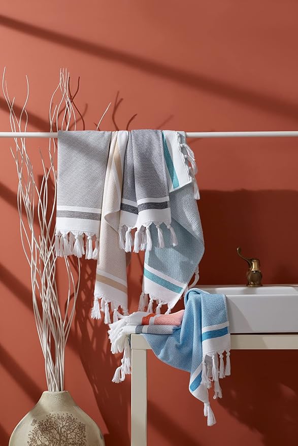 sea me at home Turkish Hand Towels - Image 4