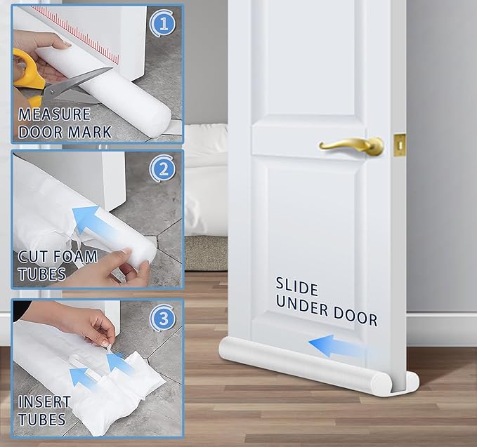 MAXTID Under Door Draft Stopper Cold Air Blocker - Image 6