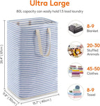 Lifewit 1 Pack Laundry Hamper Large Collapsible Laundry Baskets, Freestanding - Image 3