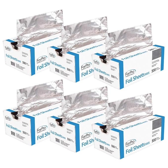 ForPro Professional Collection Embossed Foil Sheets 900S, Aluminum Foil by ForProProfessionalCollection