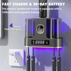 Electric Toothbrush Holders for Bathrooms, Dustproof Smart Toothbrush Holder - Image 6