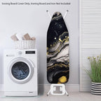 Marble Print Ironing Board Cover Protector Dirt-Resistant Iron Board Cover - Image 3