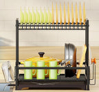 Simple Trending Dish Drying Rack, 2-Tier Dish Rack - Image 7