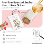 MYARO 12 Pack Sandalwood Scented Sachets - Image 4