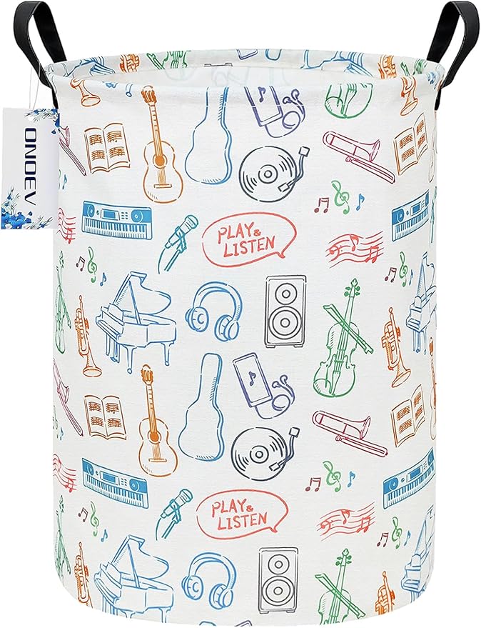 Round waterproof laundry basket, gift basket, suitable by ONOEV