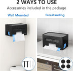 Large Trash Bag Holder Dispenser, Metal Garbage Bag Dispenser Roll Holder - Image 6