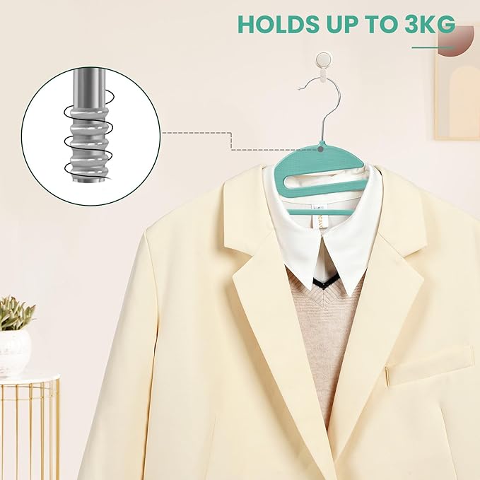 Heavy Duty Plastic Hangers 50 Pack - Image 6