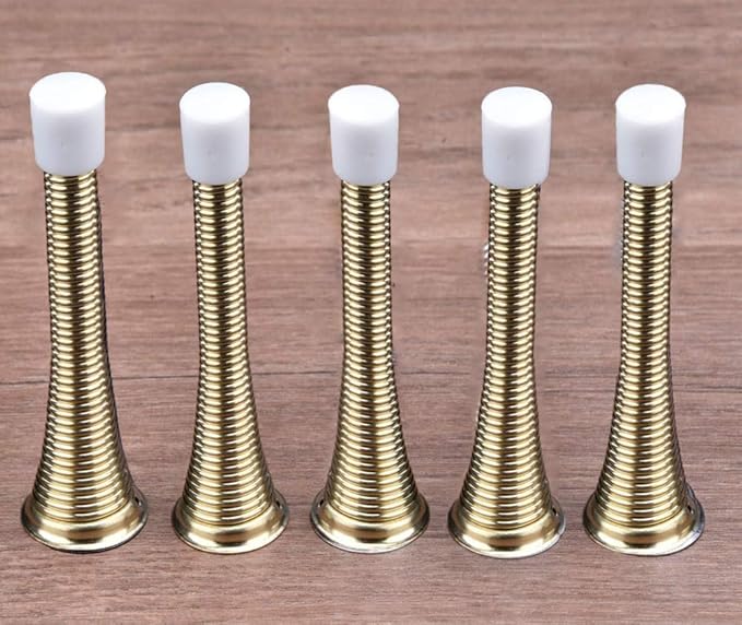 16 Pack Spring Door Stops 3 1/4 Inch Flexible Heavy Duty Spring Door Stopper - Image 6