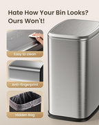 Cesun Small Bathroom Trash Can - Image 4