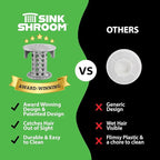SinkShroom The Revolutionary Sink Drain Protector Hair Catcher/Strainer/Snare - Image 9