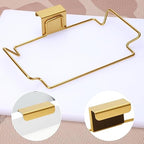 2 Pcs Large Stainless Steel Trash Bag Holder - Image 3
