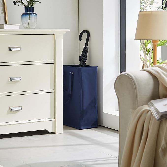 Slim Laundry Hamper with Adjustable Long Handles, 45L Small Laundry Baskets - Image 5