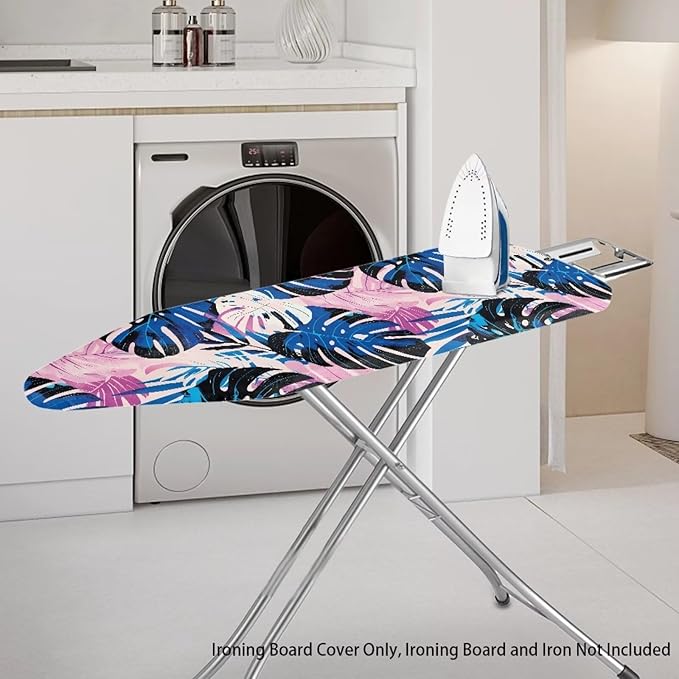 Tropical Palm Tree Leaves Ironing Board and Pad Standard Size Ironing Board - Image 2
