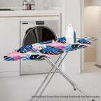 Tropical Palm Tree Leaves Ironing Board and Pad Standard Size Ironing Board - Image 2