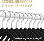 Hangers 50 Pack, Ultra-Thin Plastic Clothes Hangers - Image 8