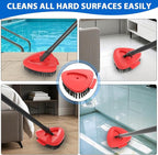 Upgraded Spin Mop Replacement Scrub Brush Heads Compatible - Image 6