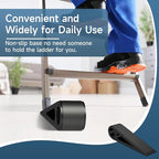 2 Pcs Heavy Duty Door Stopper for Bottom of Door, Aluminum & Rubber Door Stop - Image 5