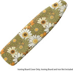 Hippie Flower Print Ironing Board Cover and Pad Thick Padding Standard Size - Image 6