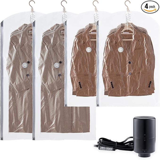 TAILI Hanging Vacuum Sealer Storage Space Saver Bags by TAILI