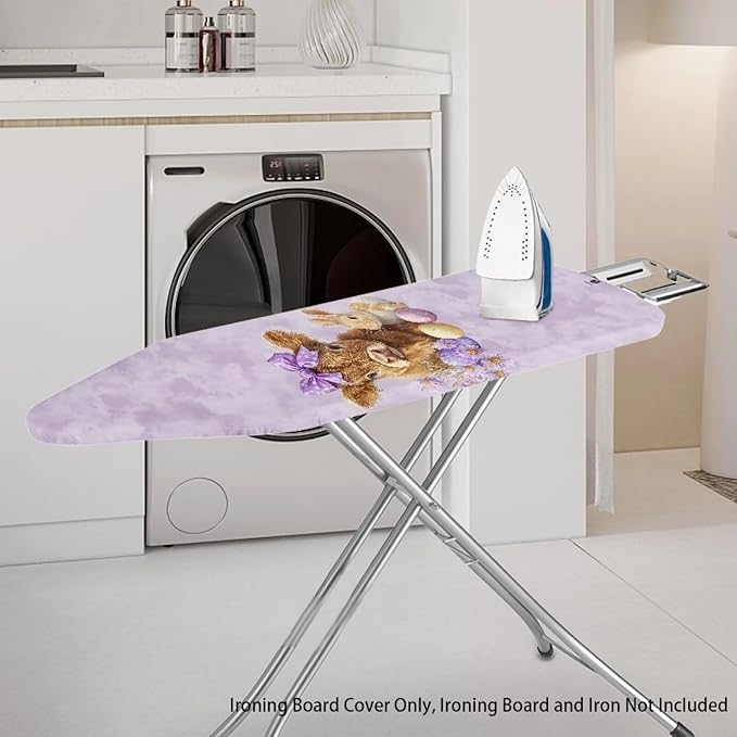 Yak and Easter Egg Bunny Ironing Board Cover and Pad - Image 2