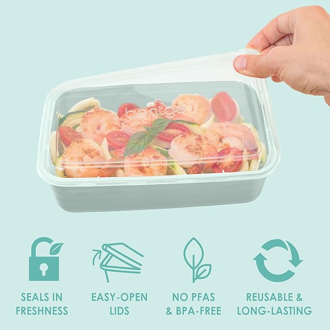 Bentgo Prep - 20-Piece 1-Compartment Reusable Meal Prep Containers - Image 4